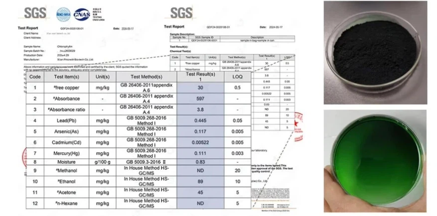 Sodium Copper Chlorophyllin factory Sodium Copper Chlorophyllin factory
