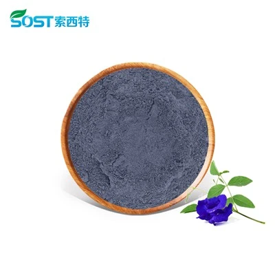 Pure Natural Butterfly Pea Extract Pulver