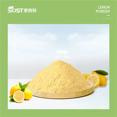 Spraytorkat citronpulver